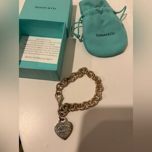 Tiffany & Co. Heart Charm Bracelet